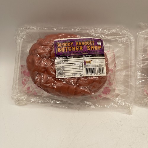 Halloween Organs 2 Fake Brains - Bloody Banquet Butcher Shop - Forum Brand 2016 - Picture 3 of 8