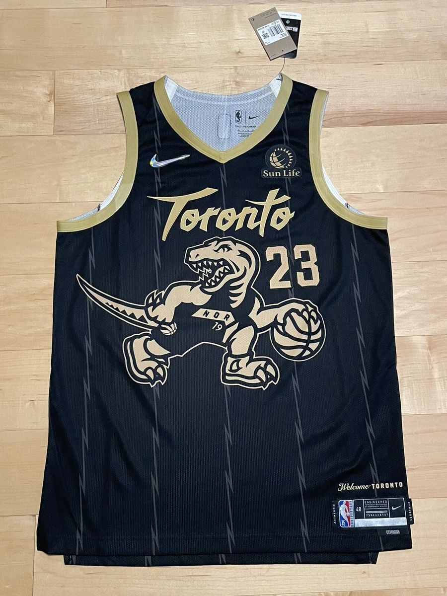 Authentic Team Issued Fred Vanvleet Toronto Raptors City Jersey Size 48 NBA  Nike