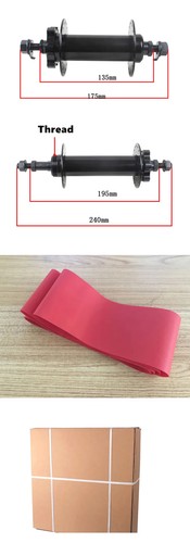 Snow Fat Bike Wheels 20 24 26 Inch 36Holes Rim Super-wide Bicycle Wheelset - Picture 11 of 13