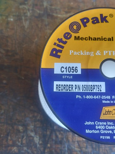 John Crane Rite Pak Packing - C1056 - 1/2" - 6 Feet - Picture 2 of 5