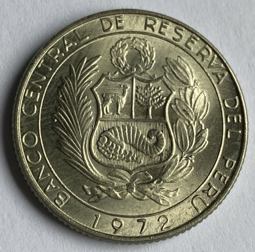 Peru 5 goldene Sonnen 1972 (KM #257) - Bild 3 von 4