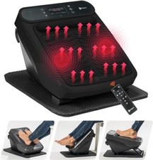 LifePro VibraCare Plus Heated Massager for Neuropathy  Foot Therapy, Black