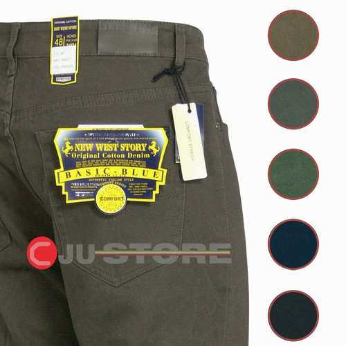 Pantaloni uomo fustagno tipo JEANS COTONE CALDO elasticizzato taglie forti  46/68 | eBay