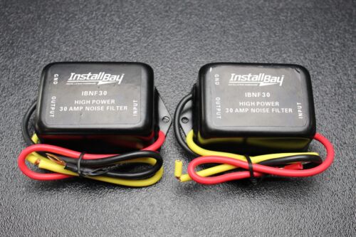 2 GERÄUSCHFILTER 30 AMP 12 V BRUMM MOTORUNTERDRÜCKER AUDIO AUTO STROMKABEL IBNF30 - Bild 3 von 8