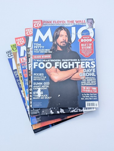 MOJO Magazine Bundle - Set of 9 - 2010 Issues