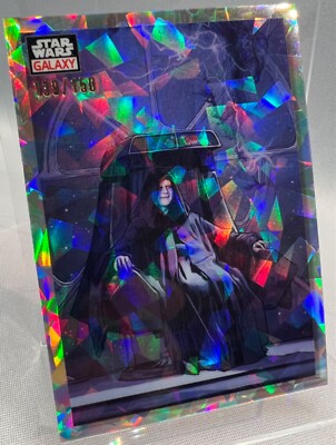 2023 Star Wars Chrome Galaxy, The Masters of Evil Atomic Refractor Card #139/150
