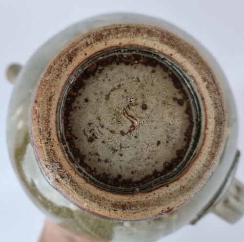 Lovely Stephen Parry Studio Pottery Ash Green Glaze Teapot Batterham Interest - Picture 14 of 14