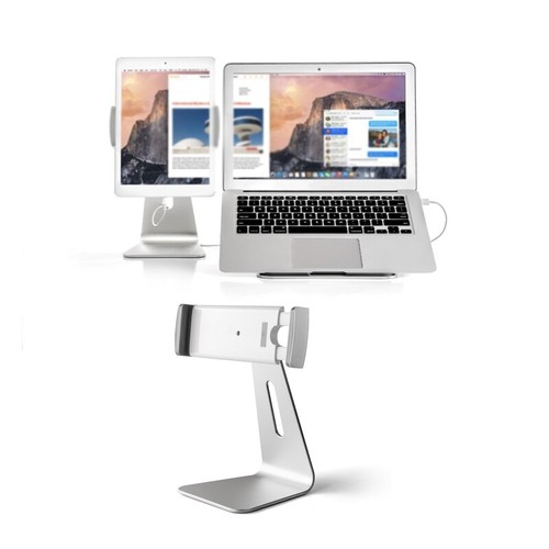 Desktop Tablet Stand Bracket with Anti-slip Pads Hands Free Tablet Holder Mount - Picture 5 of 8