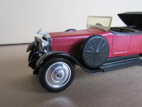 864O Vintage 1982 Solido 4145 France Hispano Suiza H6B 1926 Red Metallic 1:43 - Picture 6 of 8