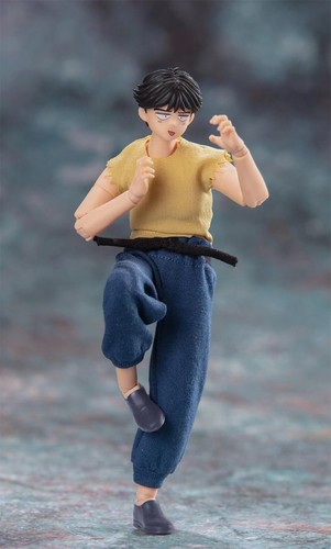 Dasin GT 6 inch action figure YuYu Hakusho Urameshi Yuusuke combat uniform model - Picture 5 of 12