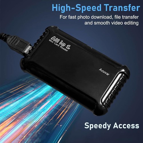 Memory Card Reader Mini 26-IN-1 USB 2.0 High Speed For CF xD SD MS SDHC - Picture 5 of 7