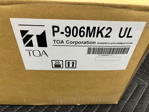 TOA P-912MK2 UL 120W Single-Channel Modular Power Amplifier Free Shipping - Picture 4 of 4