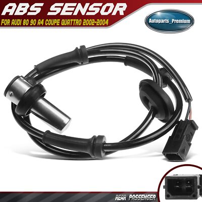 ABS Wheel Speed Sensor for Audi 80 90 A4 Coupe Quattro Rear Left or Right Side