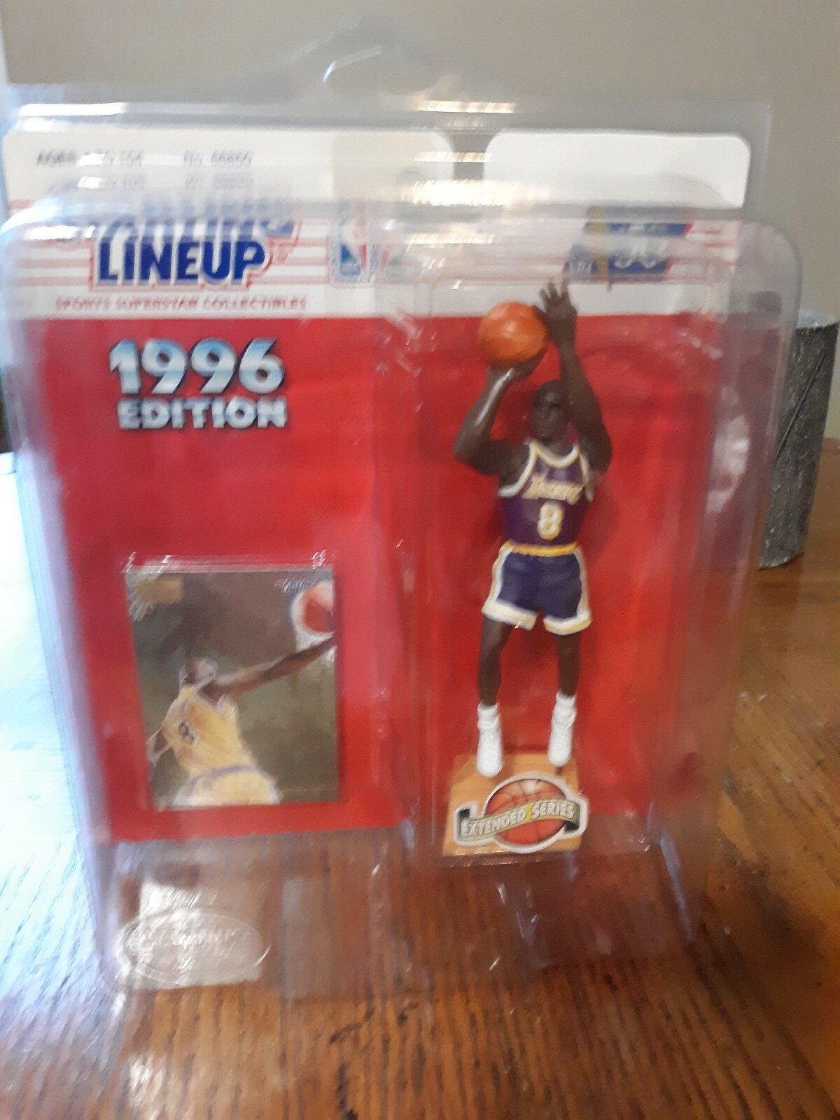 1996 Kobe Bryant Rookie Starting Lineup Extended Series MIB SLU Brand Protech 1996 Kobe Bryant Rookie Starting Lineup Extended Series MIB SLU Brand Protech