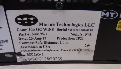 MT Marine Technologies LLC IOSP-Computadora-100, IOSP-HM55-R10-ICPA, PIEZAS/REPARACIÓN - Imagen 6 de 9