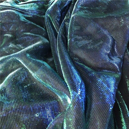 1M DIY Fairy Mesh Fabric Gauze Metallic Flashing Designer Dress Sewing Material - Picture 4 of 30