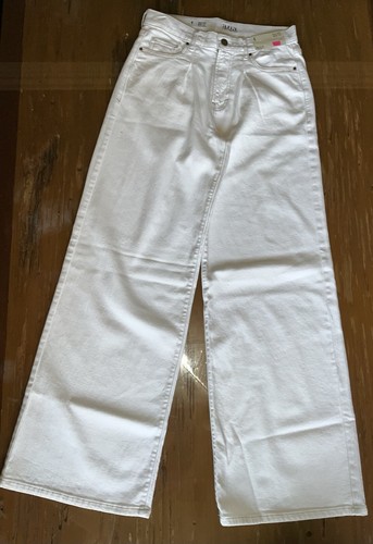 a.n.a. High Rise, Wide Leg, Jeans, Damen Größe 4, Neu mit Etikett, weiß " - Bild 4 von 6