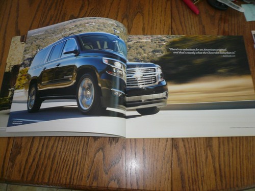 2016 Chevrolet Suburban Verkaufsprospekt - Oldtimer - zwei für einen Preis - Bild 3 von 9