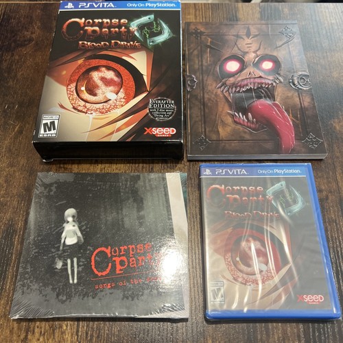 Sony PS Vita Corpse Party Blood Drive Complete Sealed Contents - Picture 1 of 5