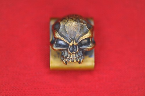 Steel Flame XL Bronze Hardness Warrior Vertical Molle Clip
