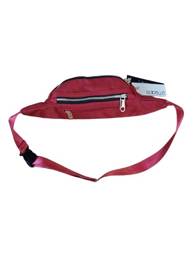 Womens Fanny Pack Red Wine Chest Bag Crossbody Bag New Waist Belt Adjustable - Picture 8 of 17