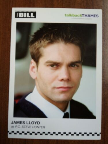 JAMES LLOYD *P.C. Steve Hunter* THE BILL NOT SIGNED CAST PHOTO CARD FREE POST
