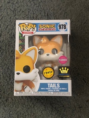 Sonic the Hedgehog Tails Flocked Chase Funko Pop #978 Specialty Series Exclusive