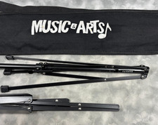 2010s Vtg On-Stage Folding Music Stand w/ Music  Arts Carry Bag   Portable