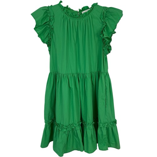 House of Harlow 1960 Zoey Rüschen Stufen Kleid Gr. Small grün über Knie - Bild 12 von 12