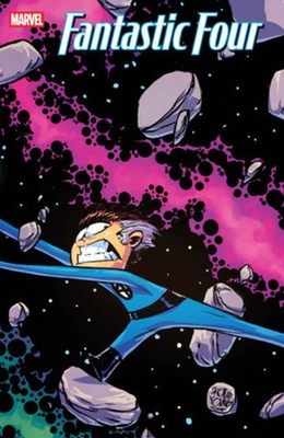 #ad #ad 🔵⚪ FANTASTIC FOUR #3 SKOTTIE YOUNG 5 PART CONNECTING VARIANT DOOM *9 17 25 $3.98