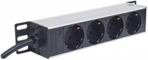 Intellinet 714020 10" 1U Rackmount 4-Output Power Distribution Unit (PDU), With - Photo 3/3