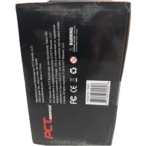 PCT Brands Zero Gravity Talon HD Camera Drone Red.  Open Box - Bild 7 von 7