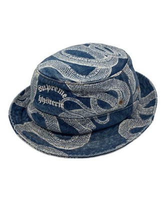 SUPREME Snake Denim Crusher Blue Snake Denim Crusher Blue Bucket