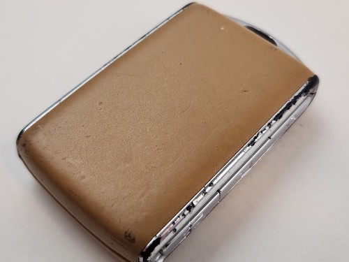 SOLO PARA REPUESTOS ORIGINAL VOLVO OE LLAVE INTELIGENTE MENOS ENTRADA LLAVERO CUERO BEIGE CLARO EE. UU. - Imagen 9 de 16