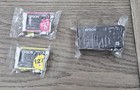 Lot of 3 Sealed Epson Ink Cartridges – 127 Yellow 127 Magenta & 802Xl Black