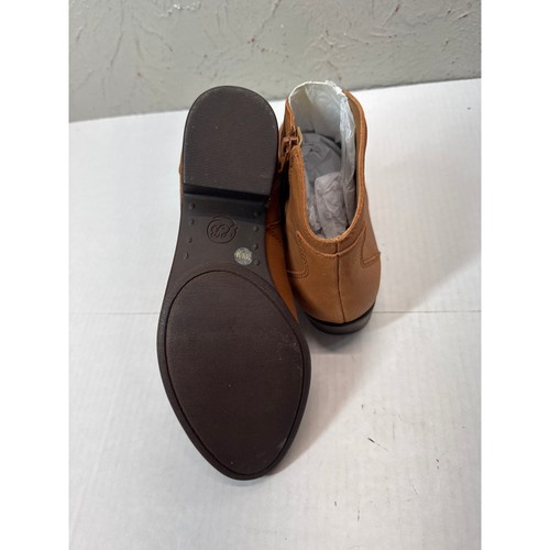 Stivaletti stivaletti donna Lucky Brand Belia in pelle con zip taglia 7,5 nuovi senza etichette - Foto 4 di 4