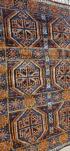 Antik Handgeknüpfter Perser Teppich Baluch Orientteppich - Bild 2 von 10