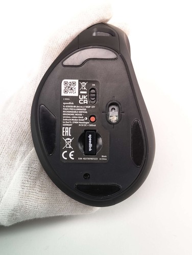 Ergonomiczna bezprzewodowa mysz pionowa SpeedLink PIAVO PRO 3200dpi | towar B - Zdjęcie 5 z 7