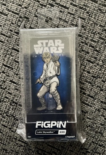 NEW Fig pin #699 Star Wars Luke Skywalker #810021 Lucas film - Picture 1 of 3