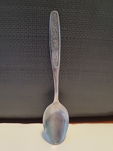Orleans Cucchiaio Corea Argento Acciaio Inox Fiori 6" - Foto 1 di 6