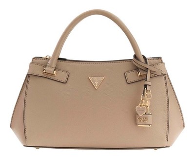 GUESS Serenova Girlfriend Satchel S Handtasche Tasche Pale Mocha beige Neu