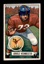1951 Bowman #21 Arnie Weinmeister RC EXMT+ X3518462