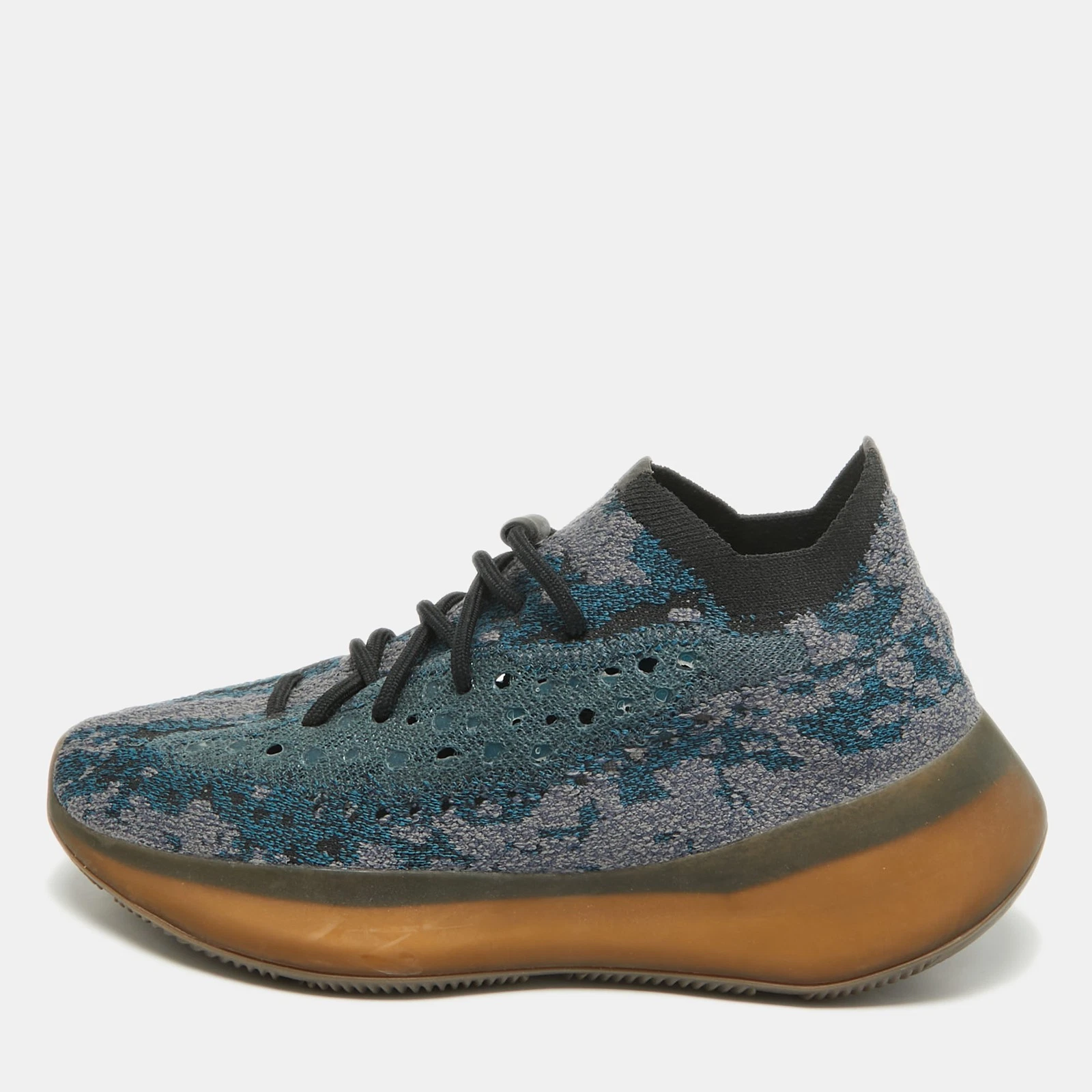 Sneakers Yeezy x Adidas Multicolore Maglia Tessuto Boost 380 Covellite Taglia 40