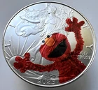Elmo - Sesame Street American Silver Eagle 1oz .999 Silver Dollar Coin Gift