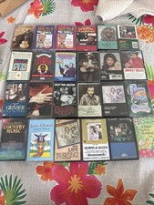 Lot Of 36 Cassette Tapes Christmas Country Stories See Description.