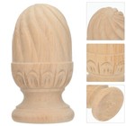  Bed Post Finials Decorative Staircase Accessories Furniture Wood Spindles
