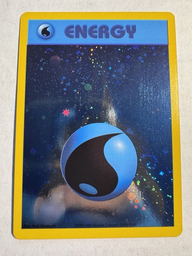 Pokemon Agua Energía Energiza Tu Juego Holograma Inverso Promo LP Remolino - Imagen 1 de 3
