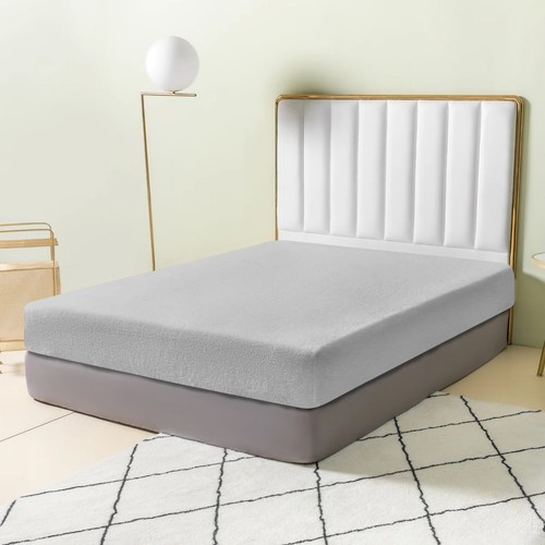 Teddy Bear Fleece Sherpa Cosy Fitted Sheet Warm Fluffy Bedding Set Double & King - Picture 21 of 36