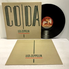 Led Zeppelin - Coda LP - Swan Song 90051 - Tested VG+ Vinyl 1982 Club Press - S5