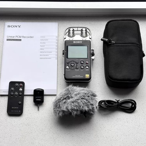 Sony PCM-D100 Linear PCM High-Resolution Digital Audio Recorder 98% New